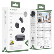 Dual magnetic wireless lavalier microphone Acefast R3