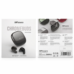 Earphones Hifuture Chromebuds black