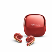 Earphones Hifuture Chromebuds red front view