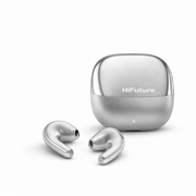 Earphones Hifuture Chromebuds silver front view