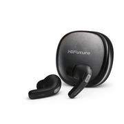 Earphones Hifuture Flybuds4 ANC black front view