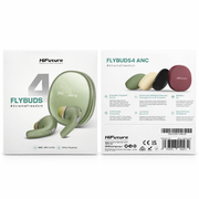 Earphones Hifuture Flybuds4 ANC green 