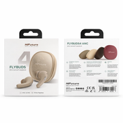 Earphones Hifuture Flybuds4 ANC latte 
