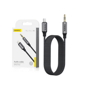 Lightning to 3.5mm audio cable Foneng BM31 black