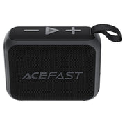 Portable wireless speaker Acefast K4 Go black front view