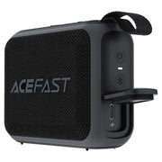 Portable wireless speaker Acefast K4 Go black right side view
