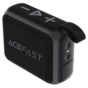 Portable wireless speaker Acefast K4 Go black side view