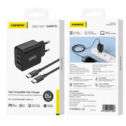 Type-C Charger 65W Foneng Gan10-EU black