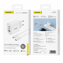 Type-C Charger 65W Foneng Gan10-EU white