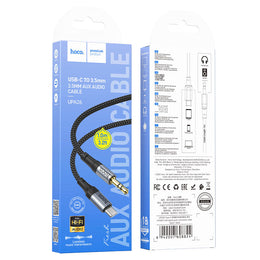 Type-C to 3.5mm AUX audio cable Hoco UPA26
