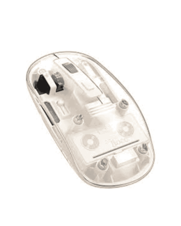 Wireless mouse hoco GM29 crystal white