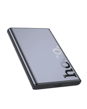 Wireless power bank 5000mAh Hoco Q32 metal gray
