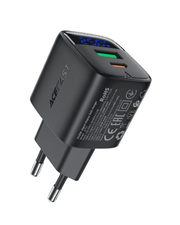 Fast dual port charger USB-C + USB-A 25W Acefast A114