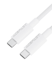 Fast charging USB-C to USB-C cable Acefast C18-03 (white)