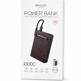Wireless power bank PD 10000mAh Yesido YP78