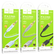 iP (lightning) to 3.5mm AUX audio cable Hoco UPA30
