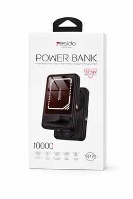 Wireless power bank 10000mA for phone and watch Yesido YP79